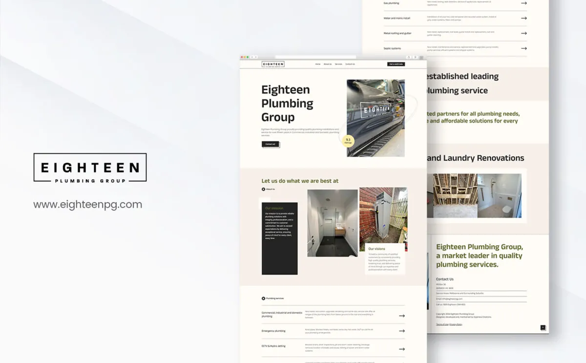 Eighteen Plumbing Group